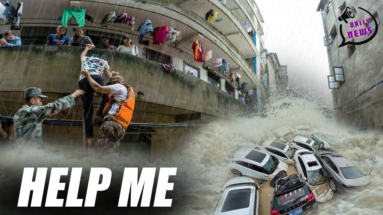 China flood 2022 - 500,000 homes were destroyed by floods in China, people cried out for help