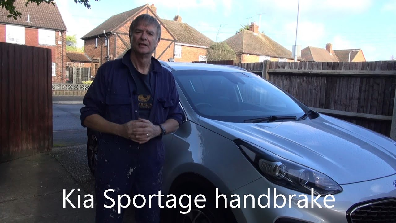 Kia Sportage handbrake adjustment