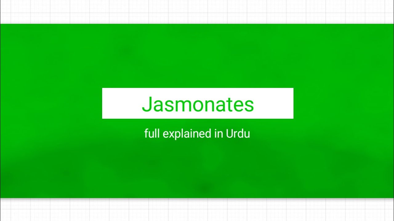 #Jasmonates,# jasmonic acid# synthesis of JA# Effects of JA,#properties of JA all explained in urdu