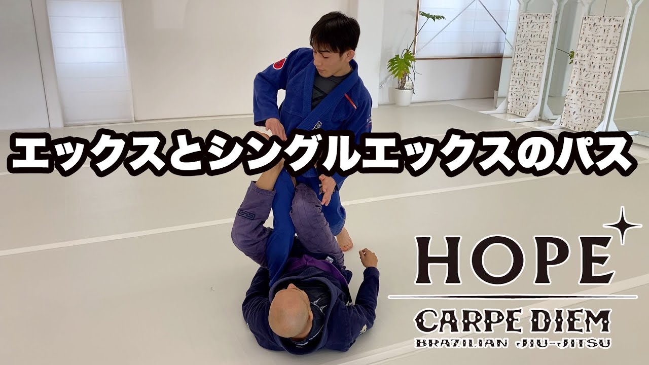 エックスとシングルエックスのパス