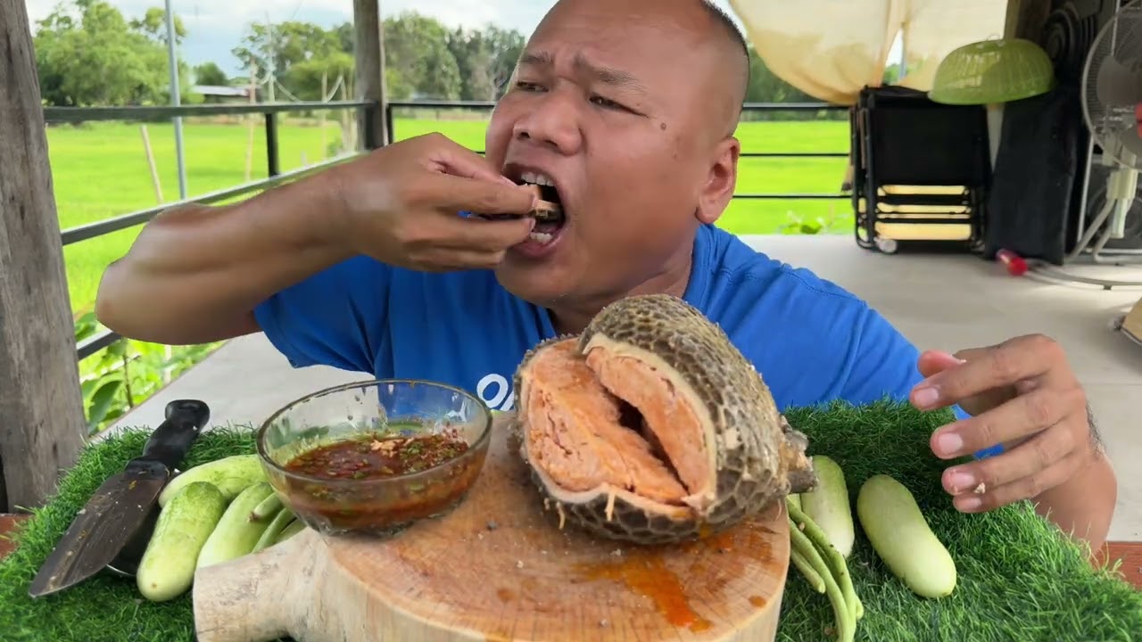 พุงวัว กระเพาะวัว ดอกจอกตาเขิงมาเป็นก้อนมาเป็นพุง | อิแอบแซบ