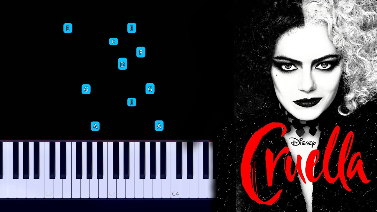 Doris Day - Perhaps Perhaps Perhaps | Cruella OST Piano Tutorial