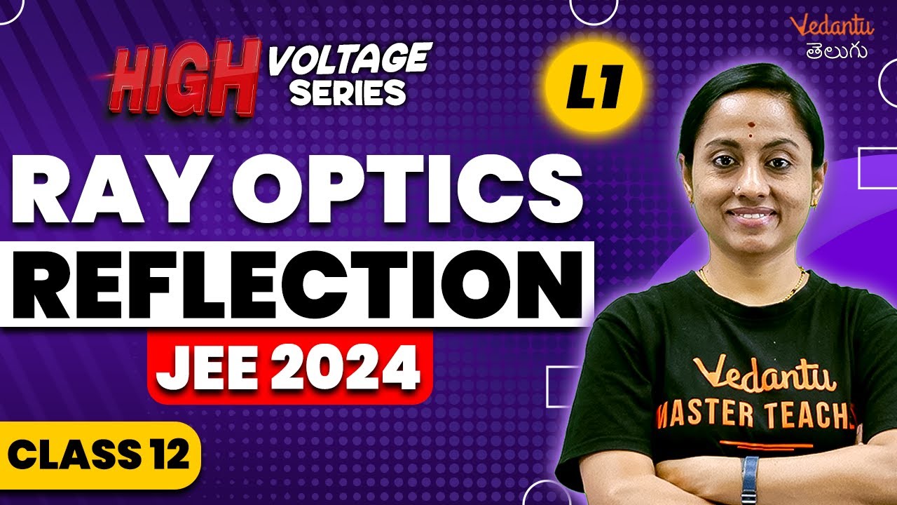 Ray optics L1 | Reflection of Light at Plane Surface | Class 12 Physics - JEE Physics