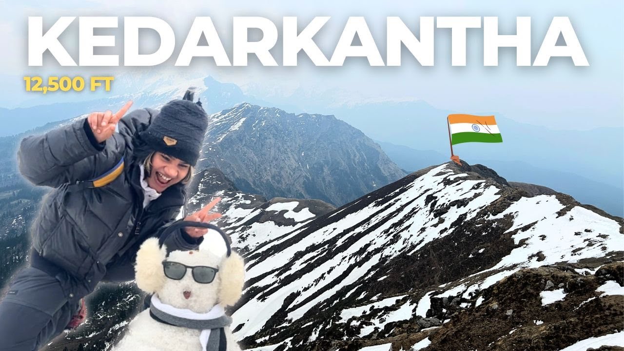 My first - India&rsquo;s Most famous trek😍🗻 | Kedarkantha summit vlog | Ep -4/5