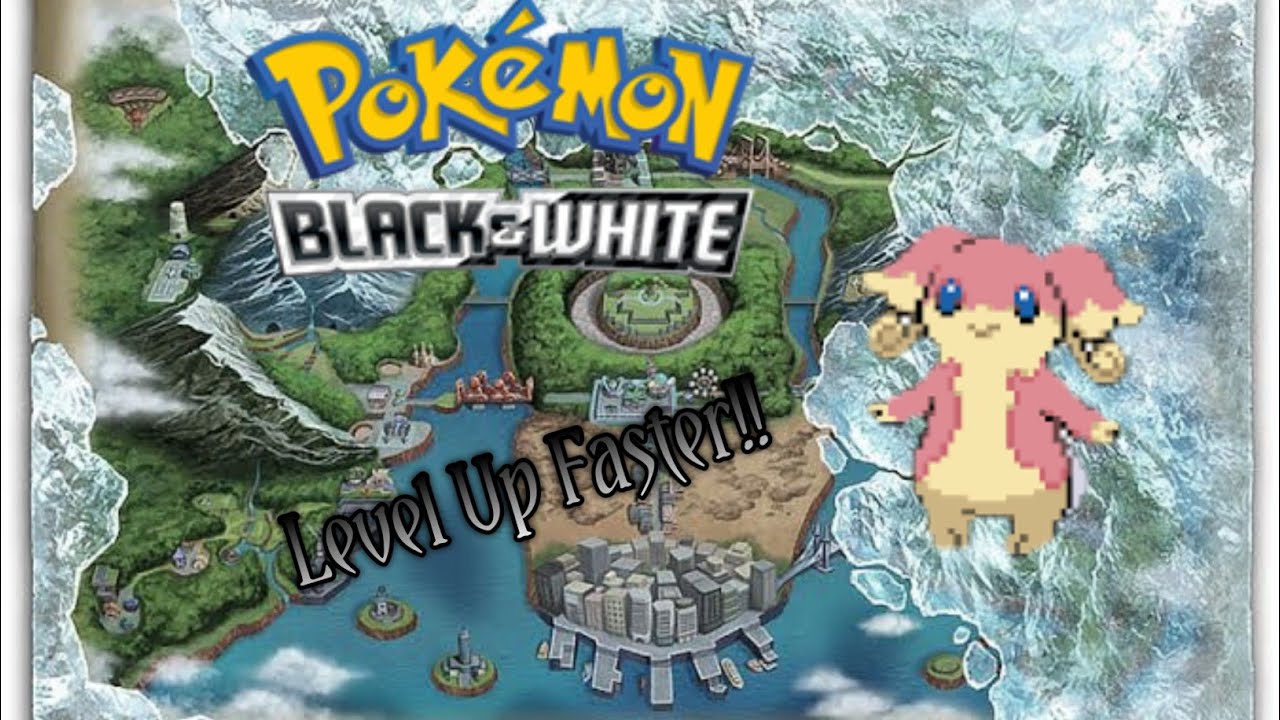 Pokemon Black N White:Best place to level up your Pokemon before elite four