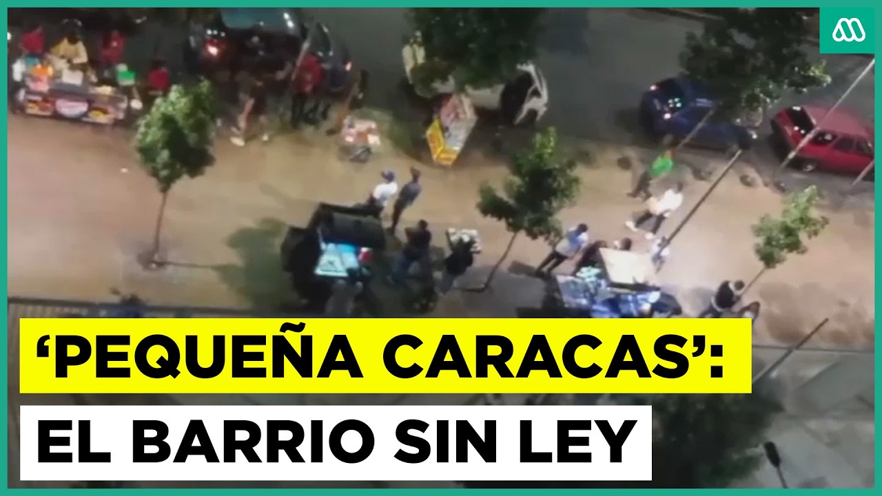 Drogas, comercio ilegal y violentos ataques: la realidad de la 'Pequeña Caracas' en Estación Central
