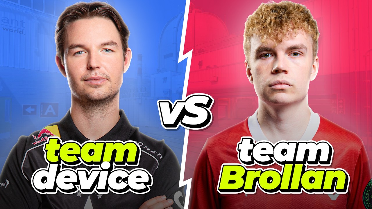 DEVICE vs BROLLAN on FACEIT with Utility Guide, Multi POV & Voice Comms (Nuke)