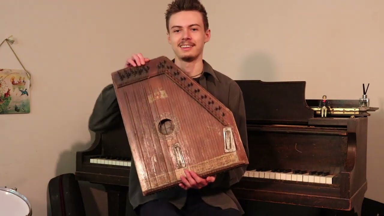 Mandolin Harp Over 100 Years Old Found At A Pawn Shop
