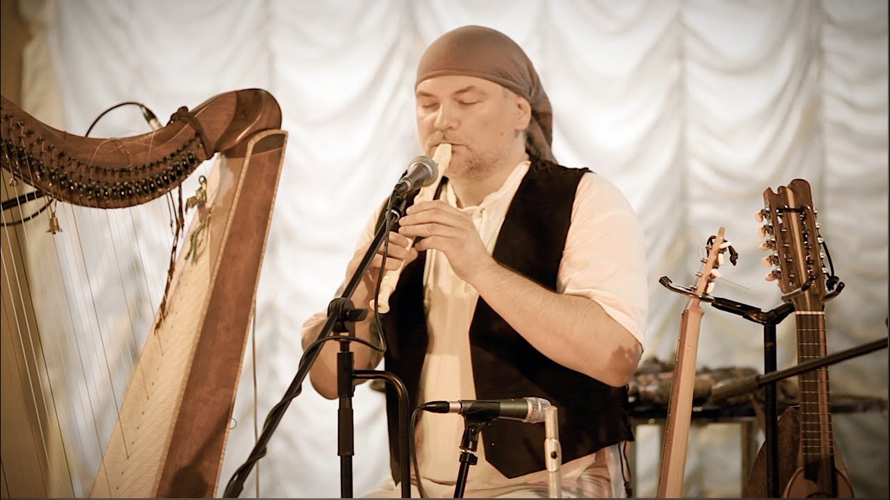 Carolan's Welcome Alizbar & Ann'Sannat /Turlough O'Carolan Harp air Block flute /relax Celtic music