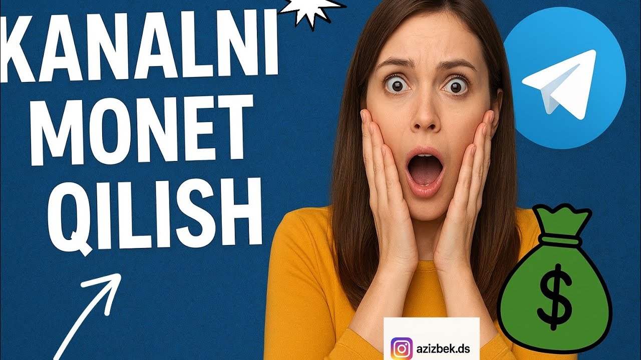 TELEGRAM KANALNI MONETIZATSIYA QILISH | TELEGRAMDAN PUL ISHLASH #telegram #pulishlash #monetization 