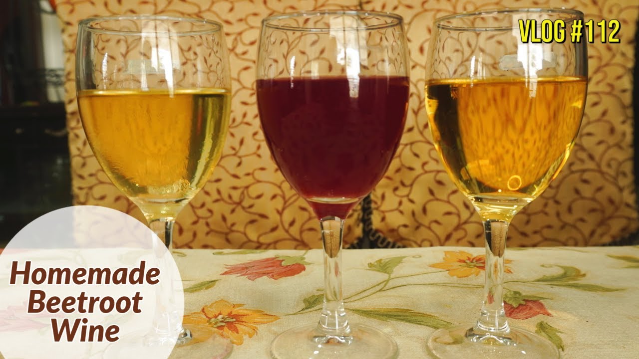 How To Make Beetroot Wine | Christmas Special Wine Recipe | Beetroot Wine Making At Home