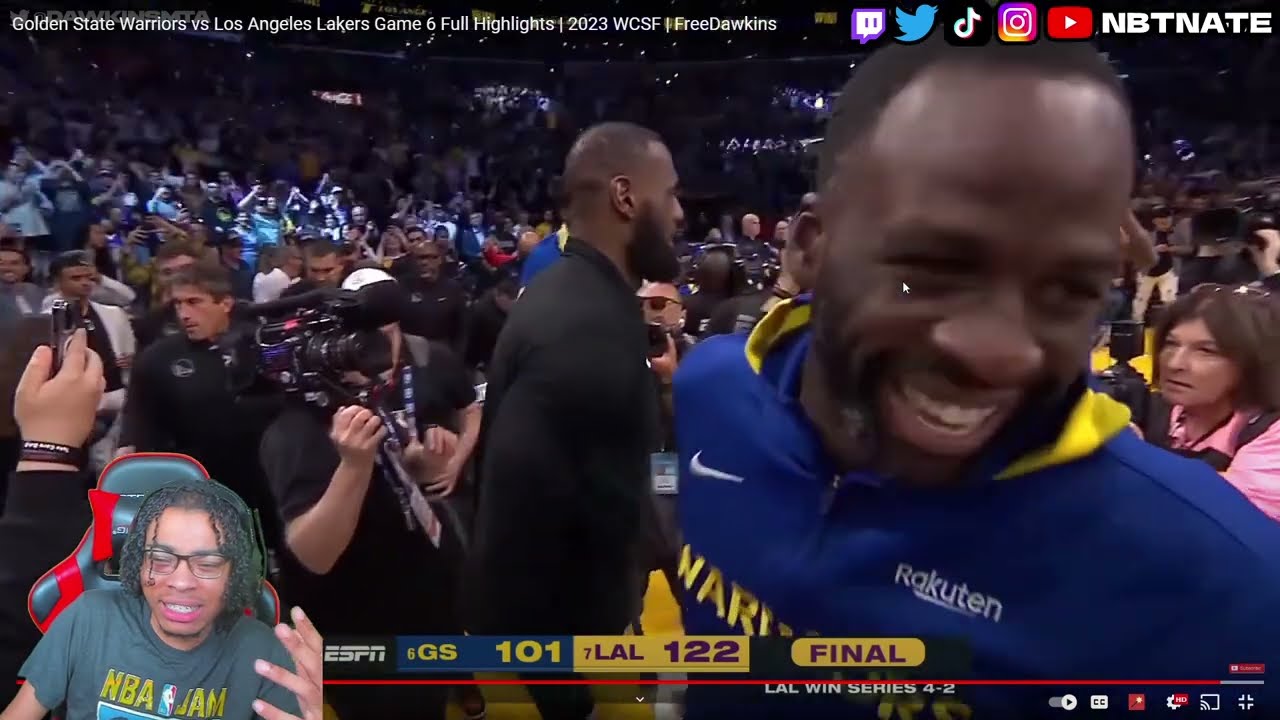 #1 Warriors Fan Reacts To Golden State Warriors vs Los Angeles Lakers Game 6 Full Highlights