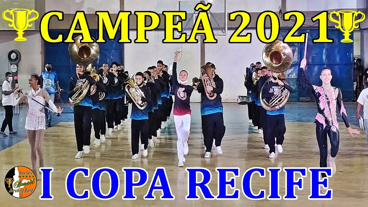 BANDA MARCIAL PASTOR PAULO LEIVAS MACALÃO 2021 NA ETAPA FINAL 2021 DA I COPA RECIFE DE BANDAS 2021