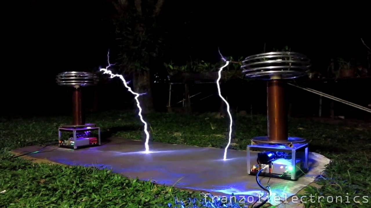 Rossini - Barber of Seville on Musical Tesla Coils