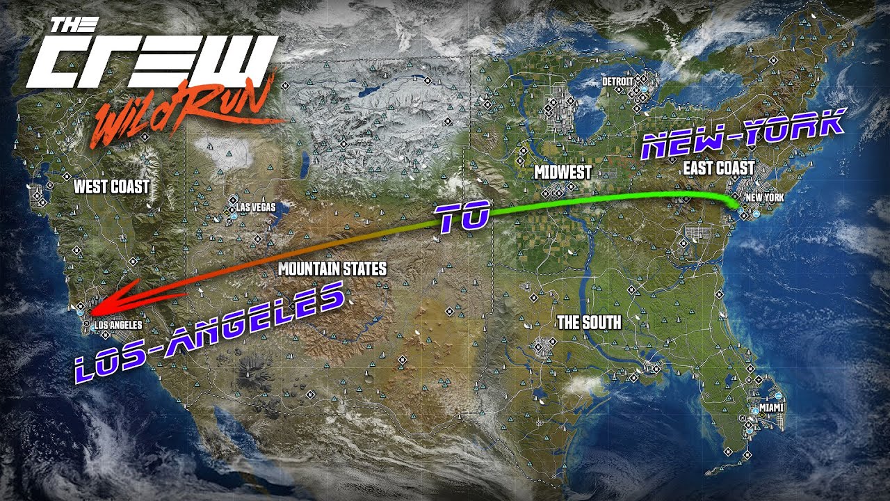 The Crew - Wild Run (New-York to Los-Angeles) (PS4)