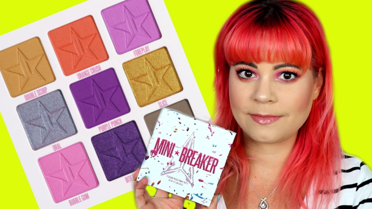 Jeffree Star Mini Breaker Palette | Swatches & Tutorial