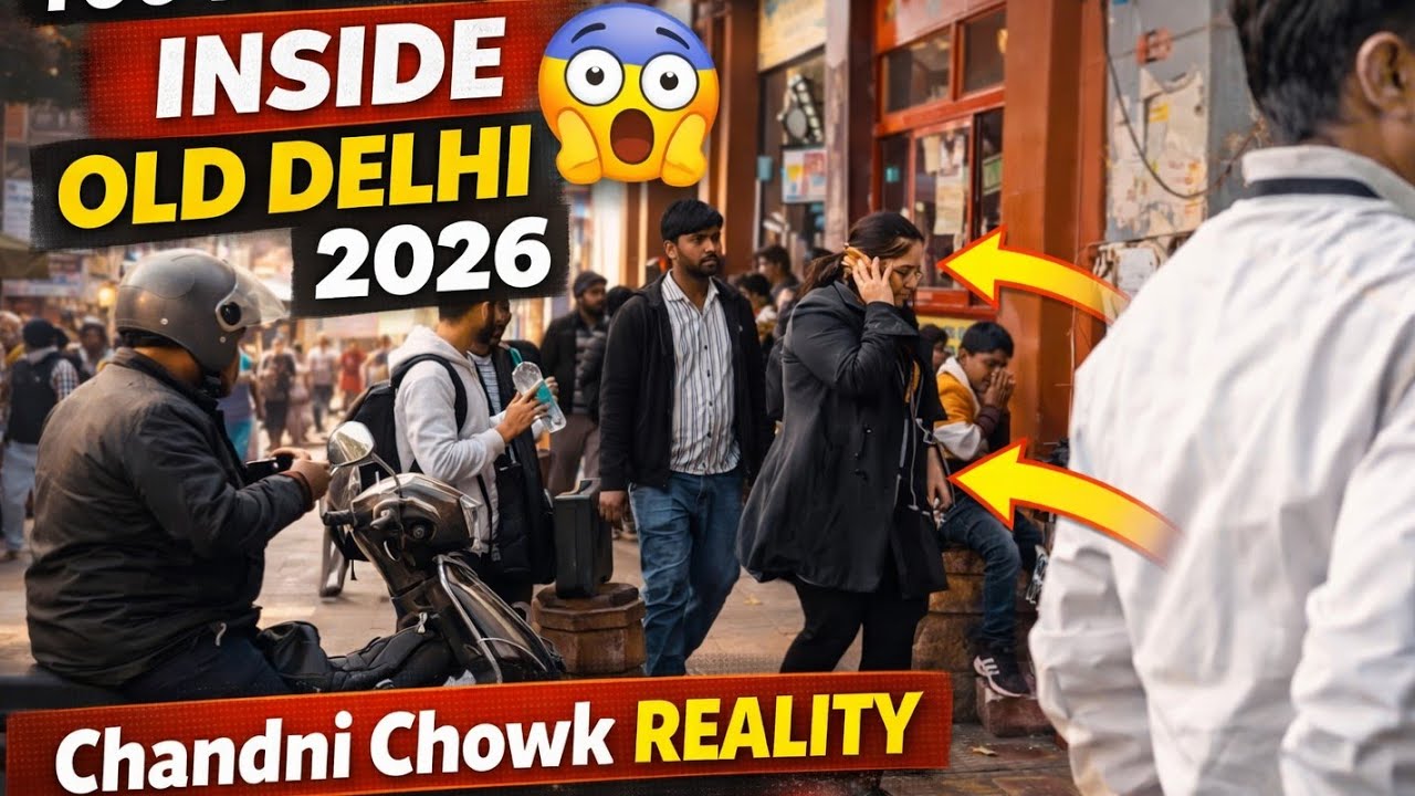 Walking in Delhi 2026 | Chandni Chowk Market Full Walk Through | Chandni Chowk Today Video