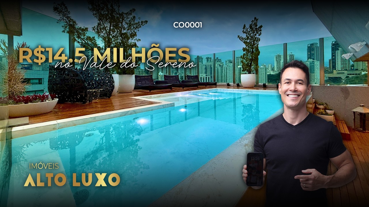 O Luxo em 600m² | Cobertura Exclusiva no Vale do Sereno