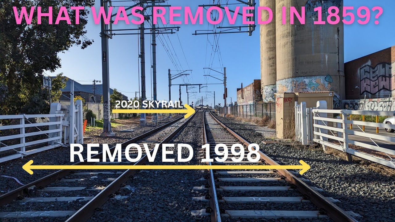 Melbourne's 19th Century Level Crossing Removal Project