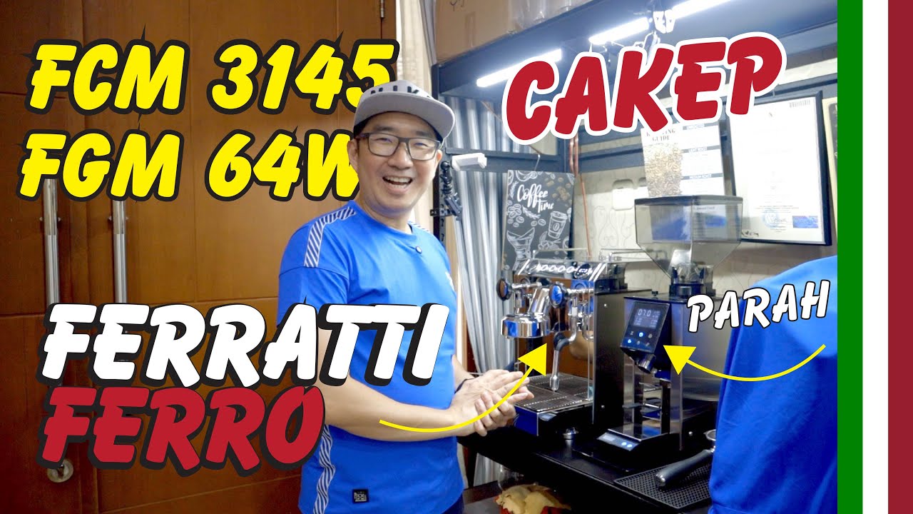 Ferratti Ferro FCM 3145 FGM 64W | espresso machine & Grinder