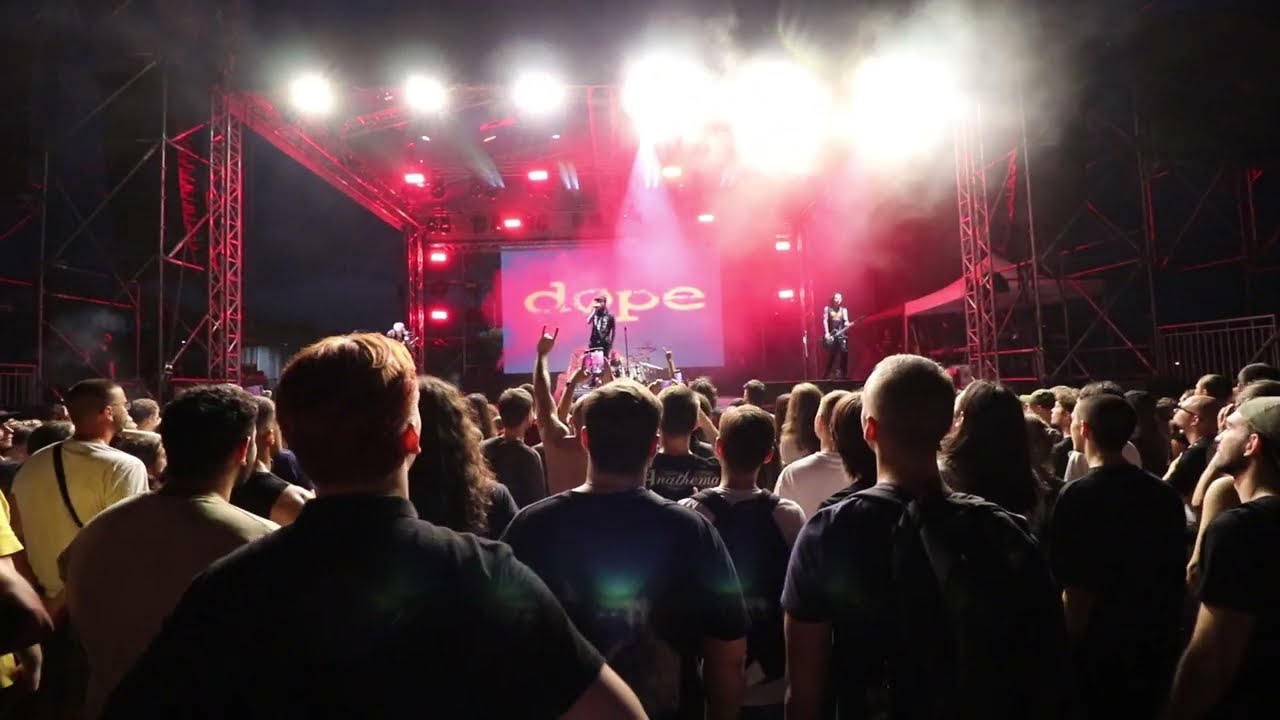 dope - You Spin Me Round (Like a Record)(Dead or Alive cover) - live @ Belgrade 2025