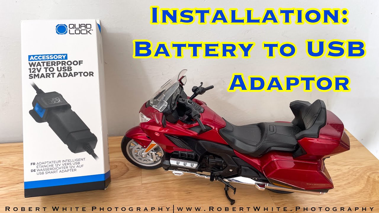 Quad Lock Wireless - All Weather phone charger and Adaptor Installation