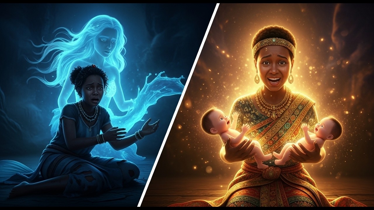 Barren Woman Took a MERMAID Baby and this Happened to Her later…. Mermaid Story