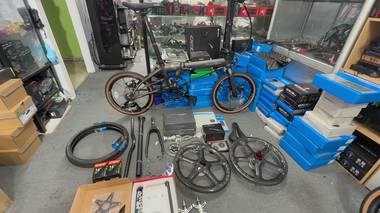 Dahon k3 plus 349平焊版 全面升級改裝 分享