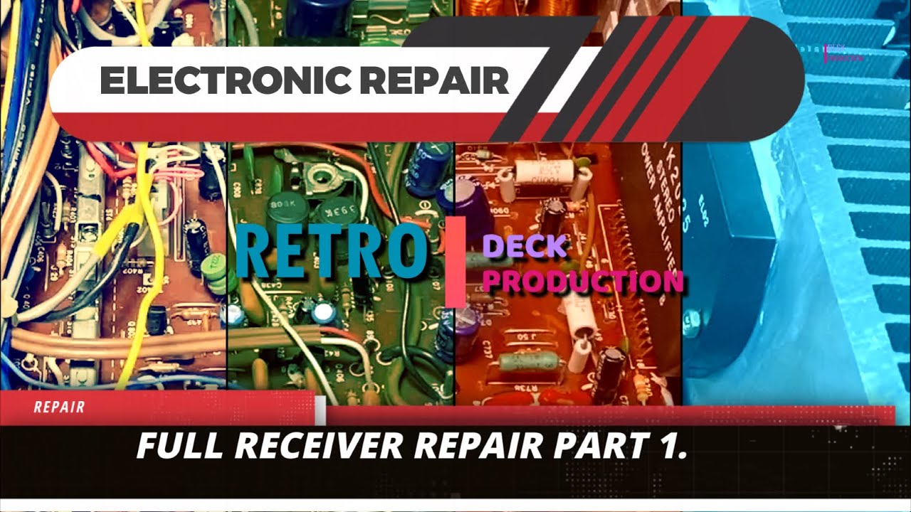 PANASONIC SG-60 cassette deck receiver full repair -Part 1.-