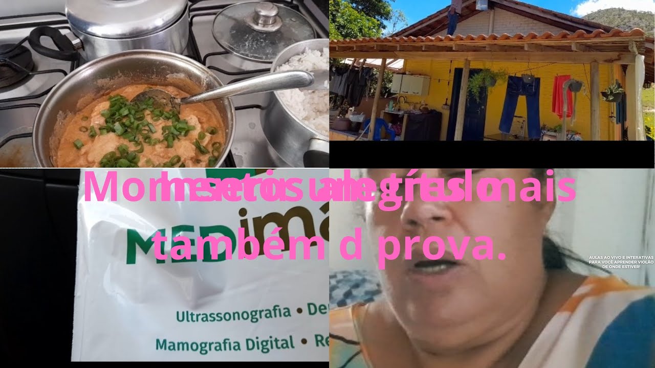 MOMENTOS DE ALEGRIAS E MOMENTOS DIFICEIS.