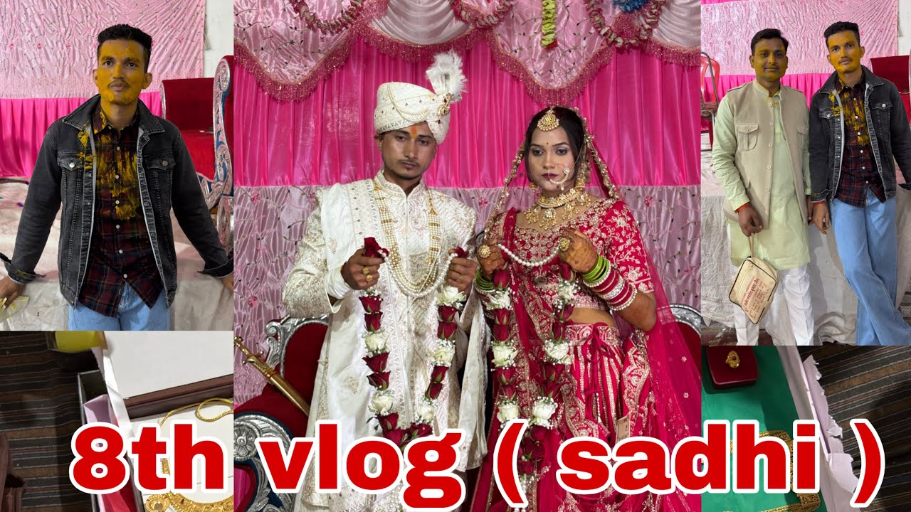 8th vlog (shadi ) me bahut mja aaya guys vlog jarur dekhe