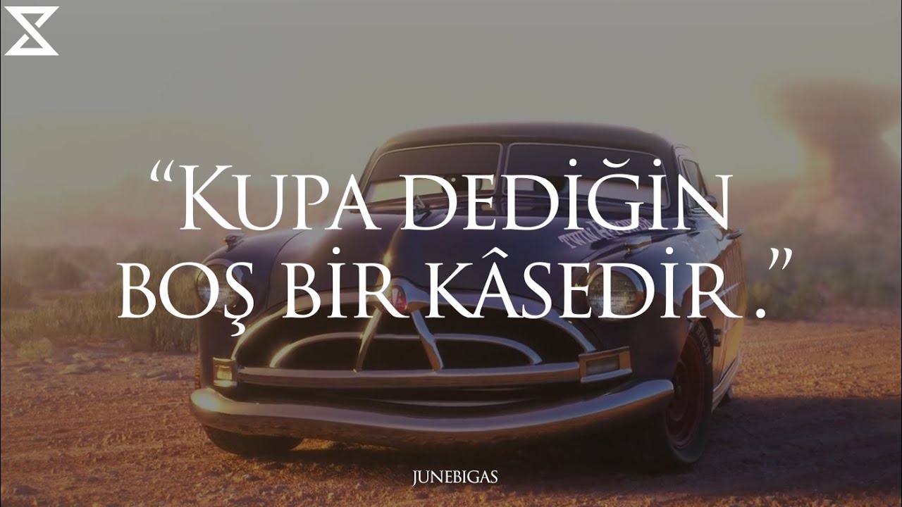 Kupa dediğin boş bir kâsedir. |#McQueen