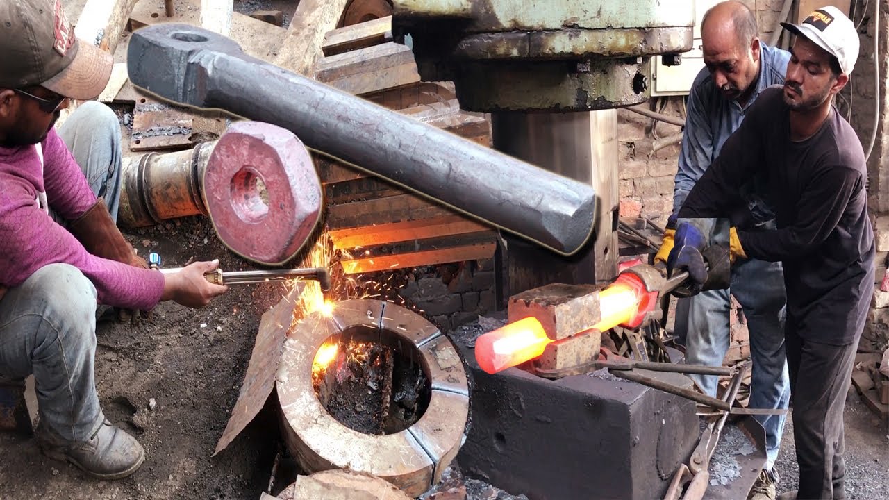 How Tractor Trolley Connector Hook Are Made Using Forging || Manufacturing Of Tractor Trolley Hook