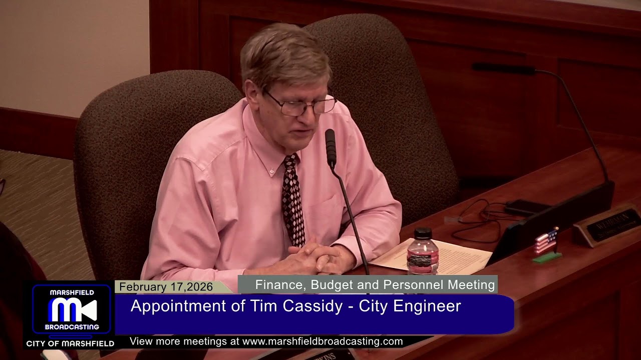 Finance, Budget & Personnel Committee 2 17 2026