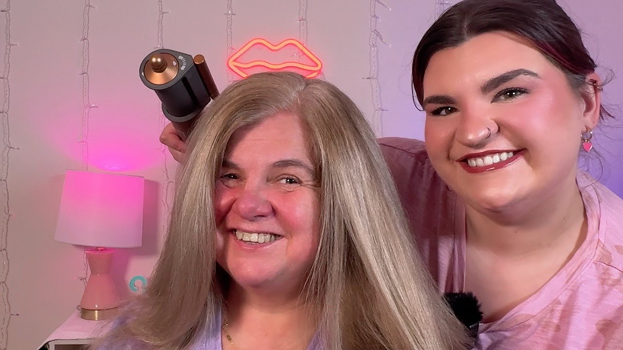 ASMR Hair Salon Experience At Home | Washing & Styling