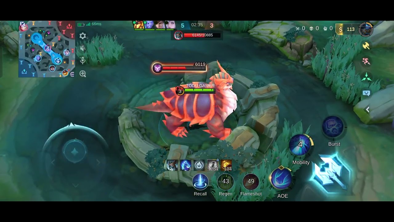 GRANDMASTER LOBBY GAMEPLAY IN MOBA LEGENDS 
