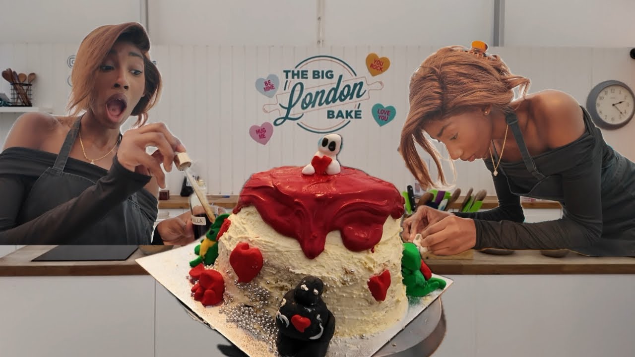Falling in Love (and Frosting) in London 💞 | The British Bake Off Experience 