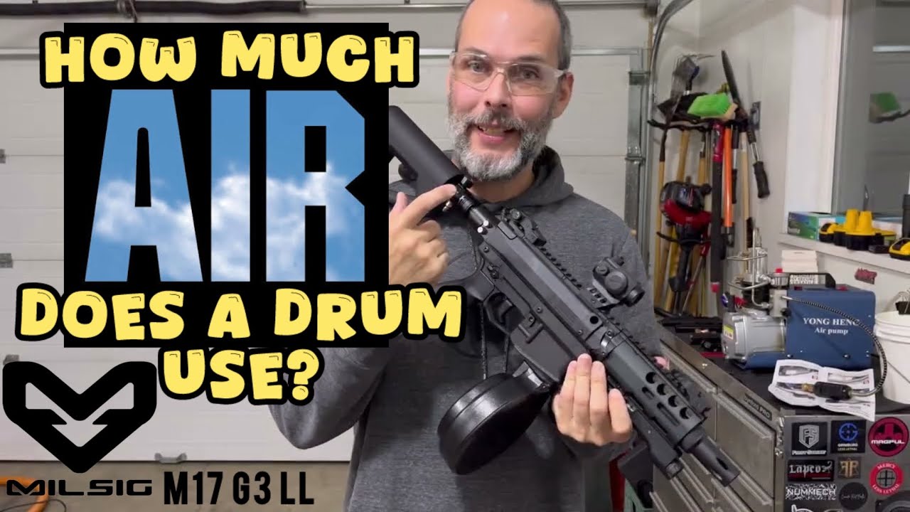 LL4D - Milsig M17 G3LL | Новый барабанный магазин на 32 патрона