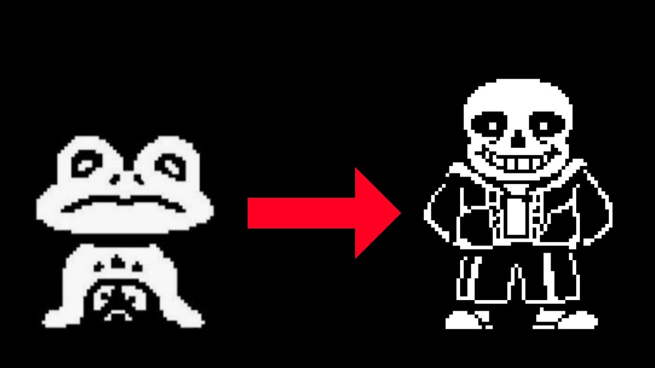 UNDERTALE, НО МОНСТРЫ РАНДОМНЫ