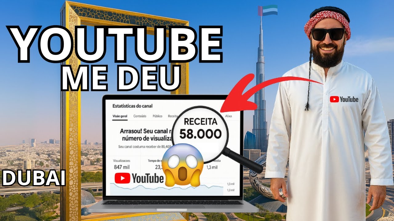 🟣COMO MEUS CANAIS DARK NO YOUTUBE PAGARAM MEU PASSEIO NO DUBAI FRAME | VIAGEM PARA DUBAI-POV Parte 2