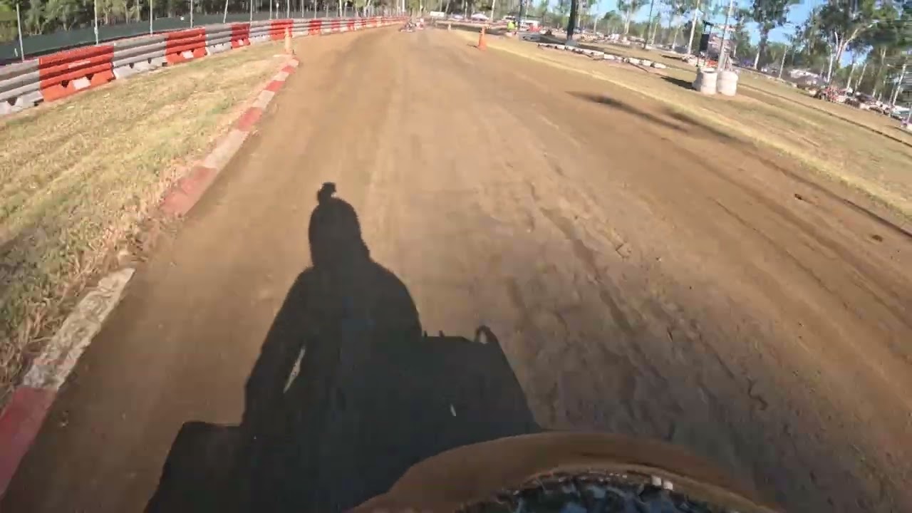2026 Round 1 - (Race 2) - Ipswich City Dirt Kart Club *Front GoPro recorded in time warp mode 😆