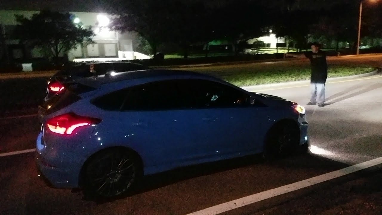 Ford Focus RS vs Focus RS vs Subaru WRX STI