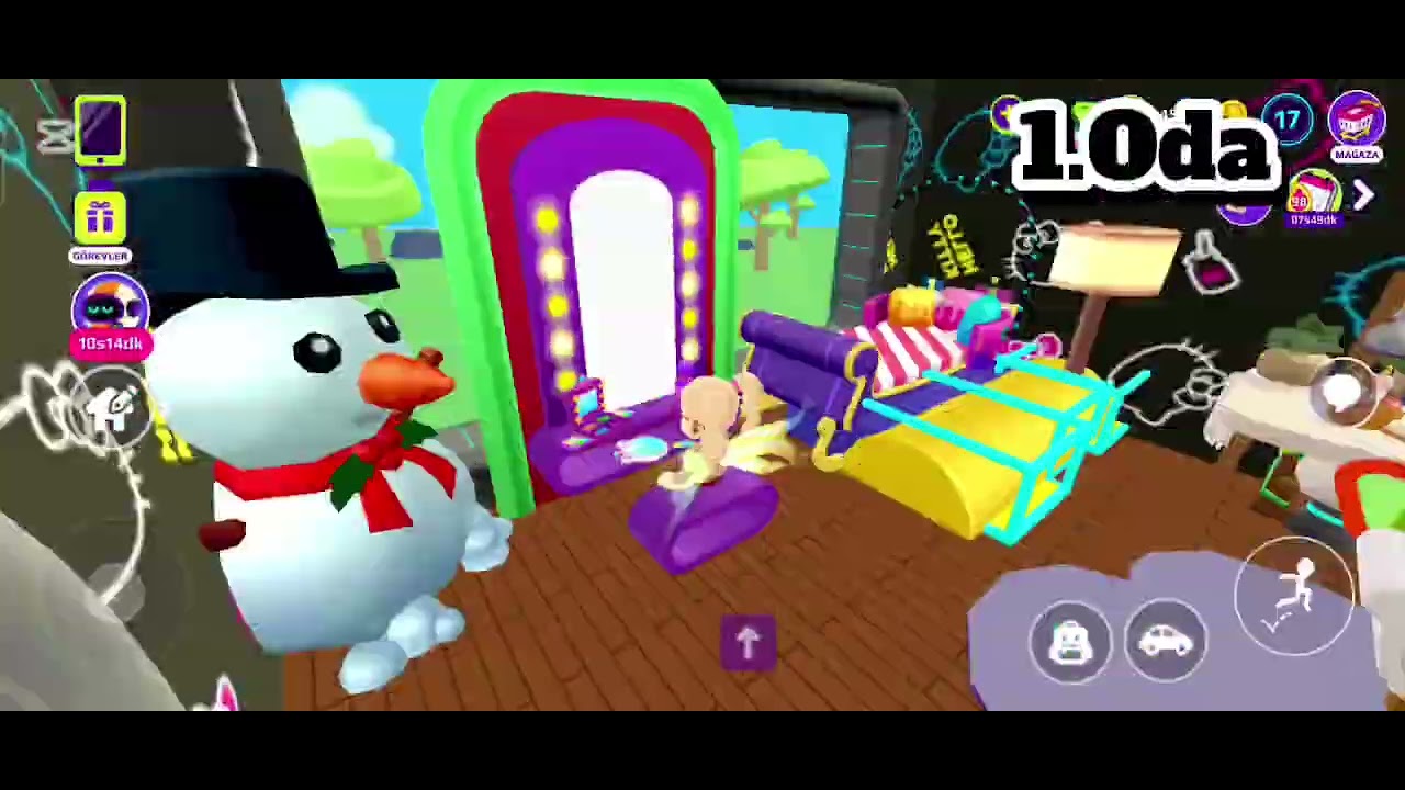 Ev Turu #pkxd #pkxduniversd #evturuvlog 