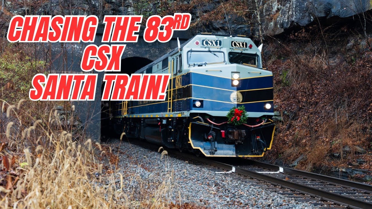 Chasing the CSX Santa Train: 83 Years on the Clinchfield 