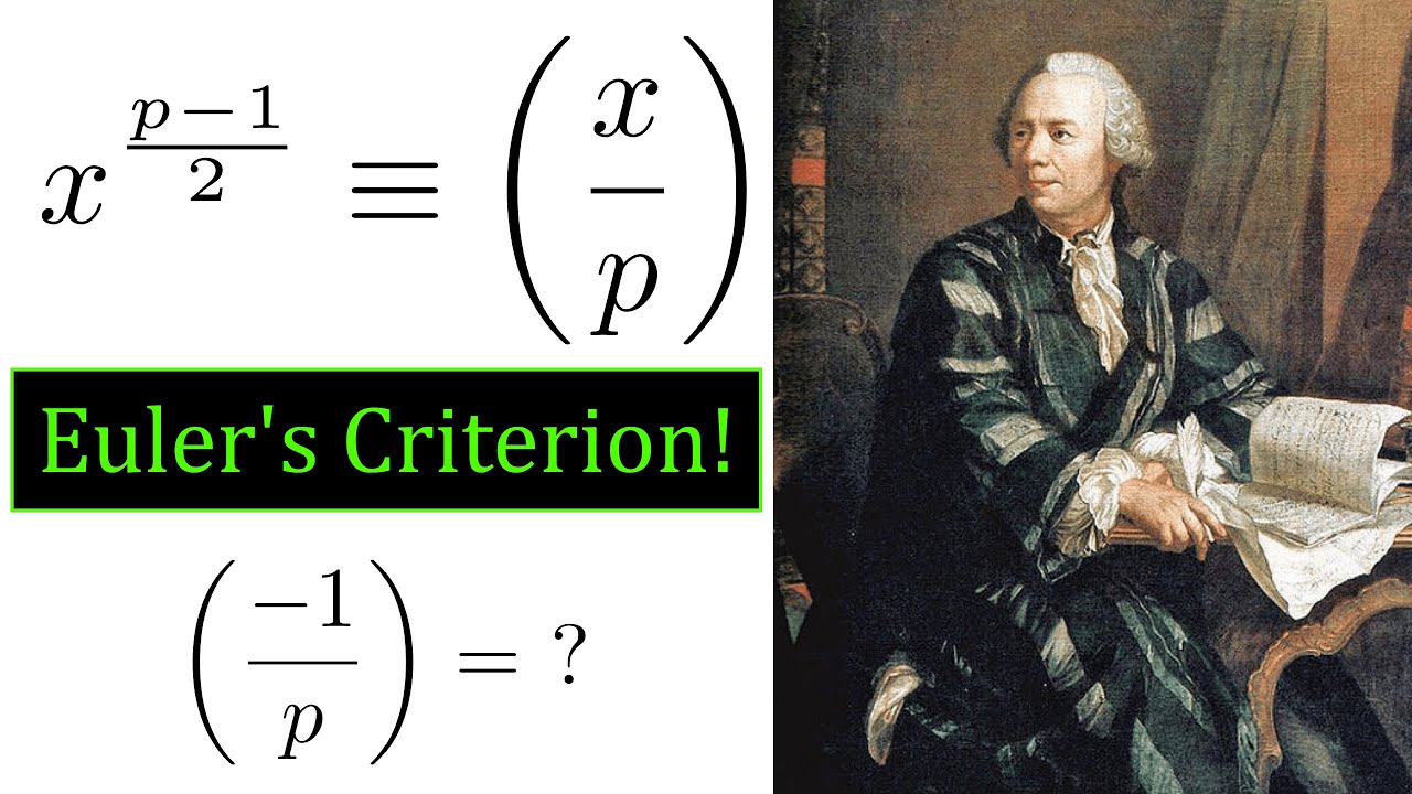 Euler's Criterion: Proof and Example