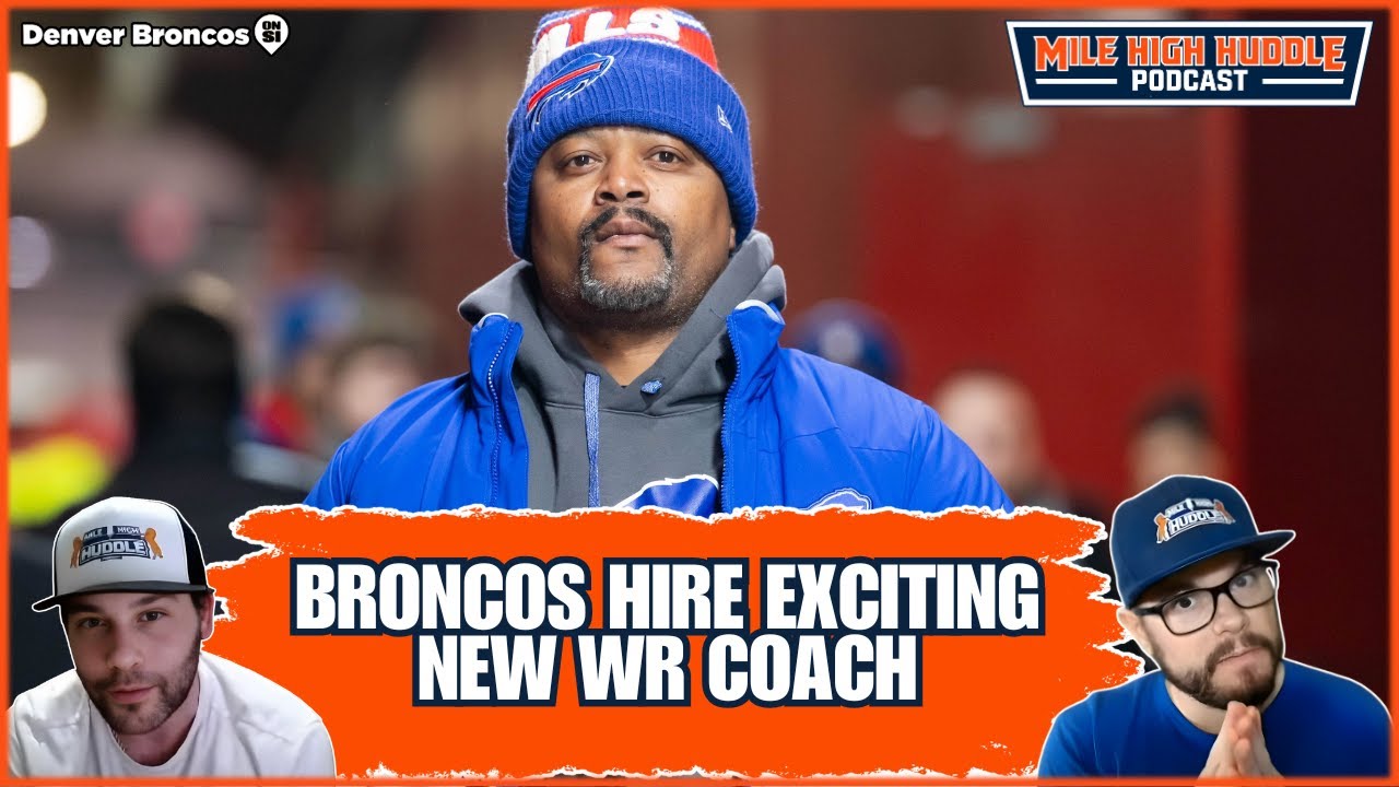 Broncos Hire Exciting New WRs Coach | MHH Podcast