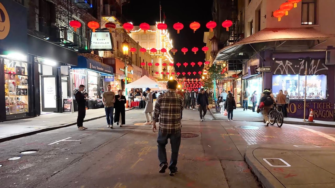 Chinatown San Francisco – Night Walk
