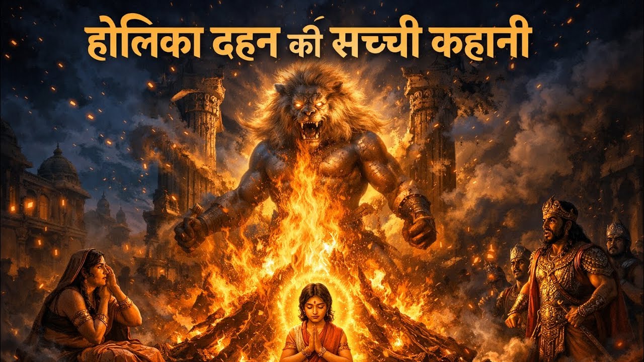होलिका दहन की सच्ची कहानी। जिसे जानकर  चौंक जाओगे 