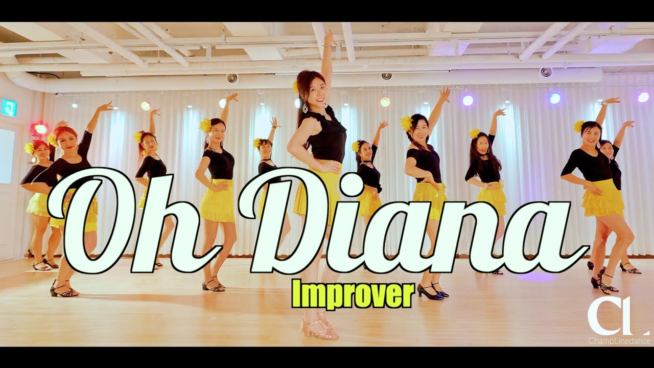 [Клуб субботних инструкторов] Oh Diana Linedance | Улучшитель | Инструктор по стажировке (Ёнъин) ...