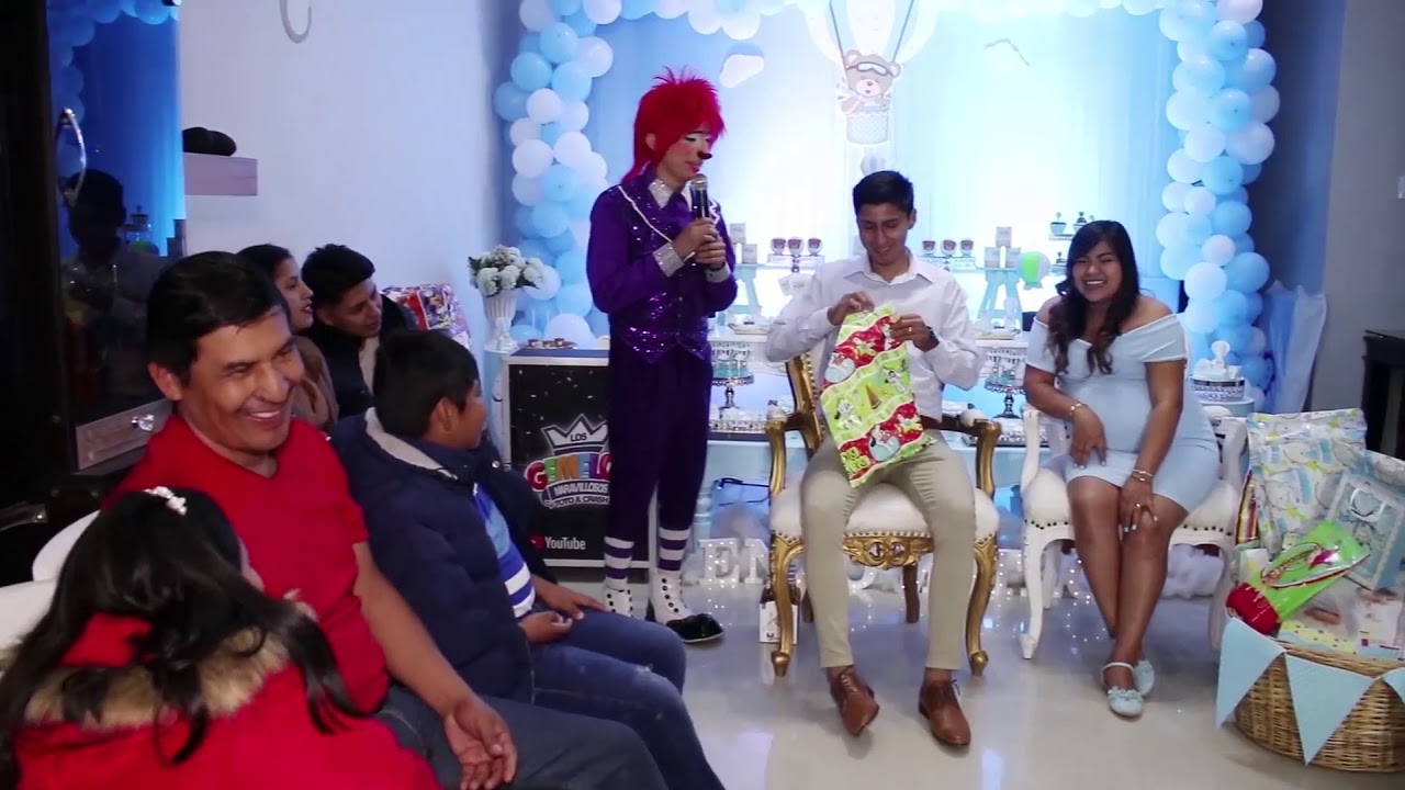 show de baby shower - los gemelos maravillosos / payasos parte 2